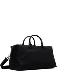 schwarze Segeltuch Sporttasche von Emporio Armani