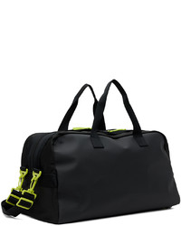 schwarze Segeltuch Sporttasche von Lacoste