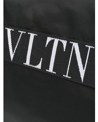 schwarze Segeltuch Sporttasche von Valentino