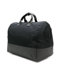 schwarze Segeltuch Sporttasche von Emporio Armani