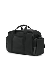 schwarze Segeltuch Sporttasche von DSQUARED2