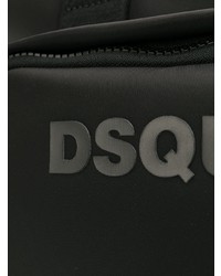schwarze Segeltuch Sporttasche von DSQUARED2