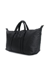 schwarze Segeltuch Sporttasche von Maison Margiela