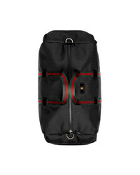 schwarze Segeltuch Sporttasche von Gucci