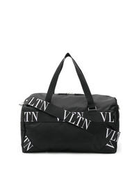 schwarze Segeltuch Sporttasche von Valentino