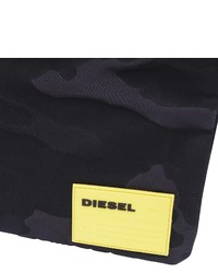 schwarze Segeltuch Umhängetasche von Diesel
