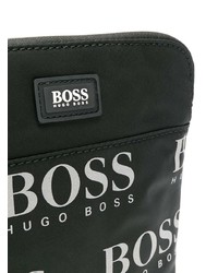 schwarze Segeltuch Umhängetasche von BOSS HUGO BOSS