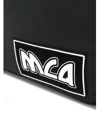 schwarze Segeltuch Umhängetasche von McQ Alexander McQueen