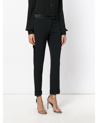 schwarze Seidehose von Tom Ford