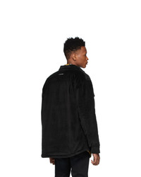 schwarze Shirtjacke aus Cord von Fear Of God