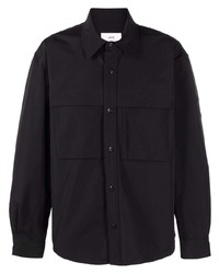 schwarze Shirtjacke von Ami Paris