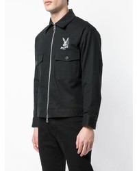 schwarze Shirtjacke von Local Authority