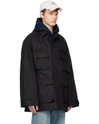 schwarze Shirtjacke von Balenciaga