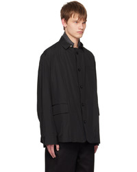 schwarze Shirtjacke von Sacai