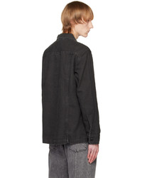 schwarze Shirtjacke von Corridor