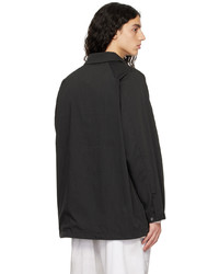 schwarze Shirtjacke von Snow Peak