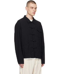 schwarze Shirtjacke von Undercover