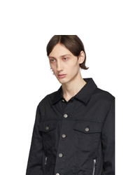 schwarze Shirtjacke von Balmain