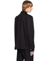 schwarze Shirtjacke von Thom Krom