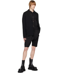 schwarze Shirtjacke von Thom Krom