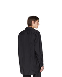 schwarze Shirtjacke von Sulvam