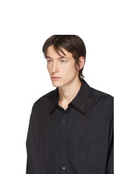 schwarze Shirtjacke von Sulvam