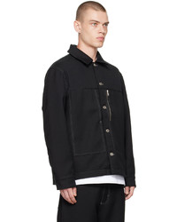 schwarze Shirtjacke von Soulland