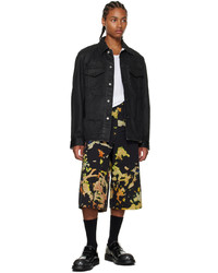 schwarze Shirtjacke von Dries Van Noten