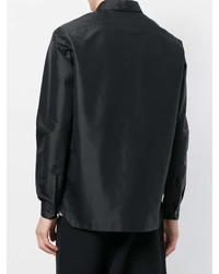 schwarze Shirtjacke von Rick Owens