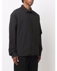 schwarze Shirtjacke von Tom Wood