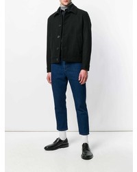 schwarze Shirtjacke von AMI Alexandre Mattiussi