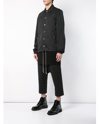 schwarze Shirtjacke von Rick Owens