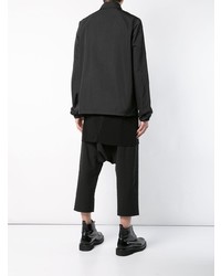 schwarze Shirtjacke von Rick Owens