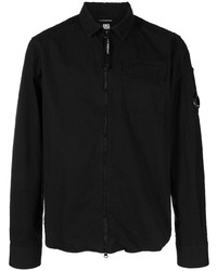 schwarze Shirtjacke von C.P. Company