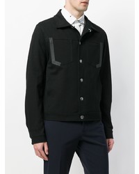 schwarze Shirtjacke von Dirk Bikkembergs