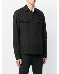 schwarze Shirtjacke von Dondup