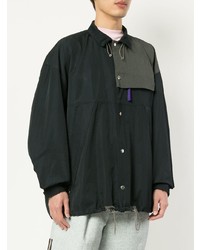 schwarze Shirtjacke von Kolor