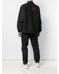 schwarze Shirtjacke von Heron Preston