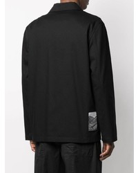 schwarze Shirtjacke von Jil Sander