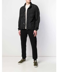 schwarze Shirtjacke von Belstaff