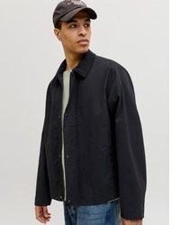 schwarze Shirtjacke von Jack & Jones