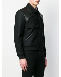 schwarze Shirtjacke von Saint Laurent