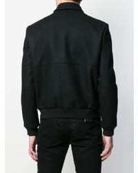 schwarze Shirtjacke von Saint Laurent