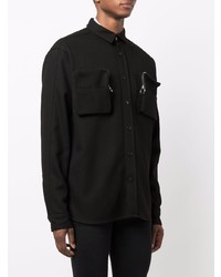 schwarze Shirtjacke von Balmain