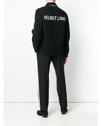 schwarze Shirtjacke von Helmut Lang