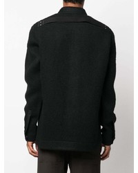 schwarze Shirtjacke von Rick Owens