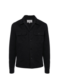 schwarze Shirtjacke von Maison Margiela