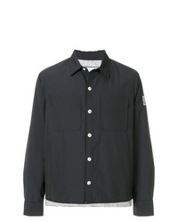 schwarze Shirtjacke von Moncler Gamme Bleu