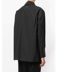schwarze Shirtjacke von Wooyoungmi