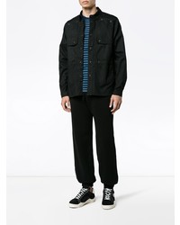 schwarze Shirtjacke von White Mountaineering